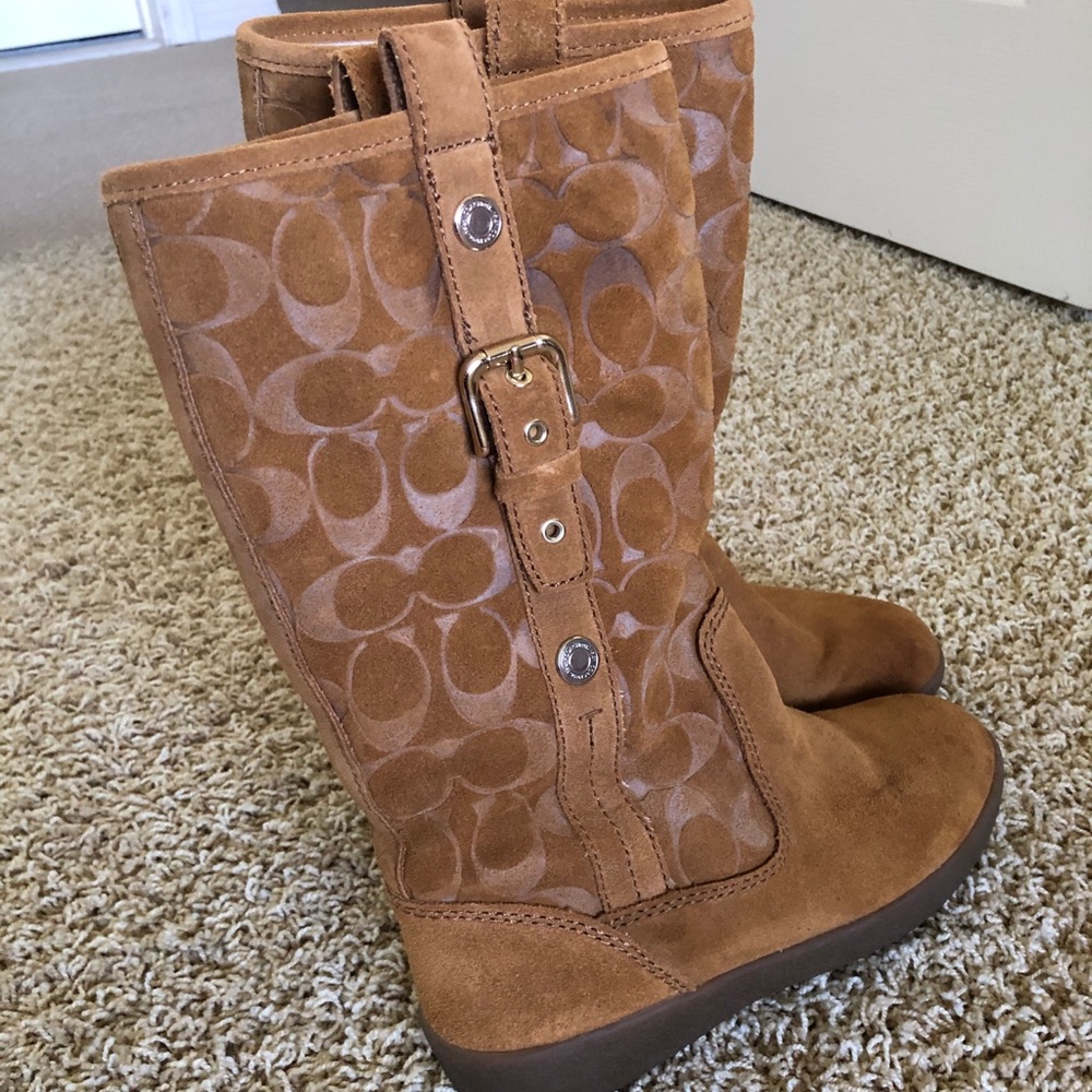 Coach winter boots